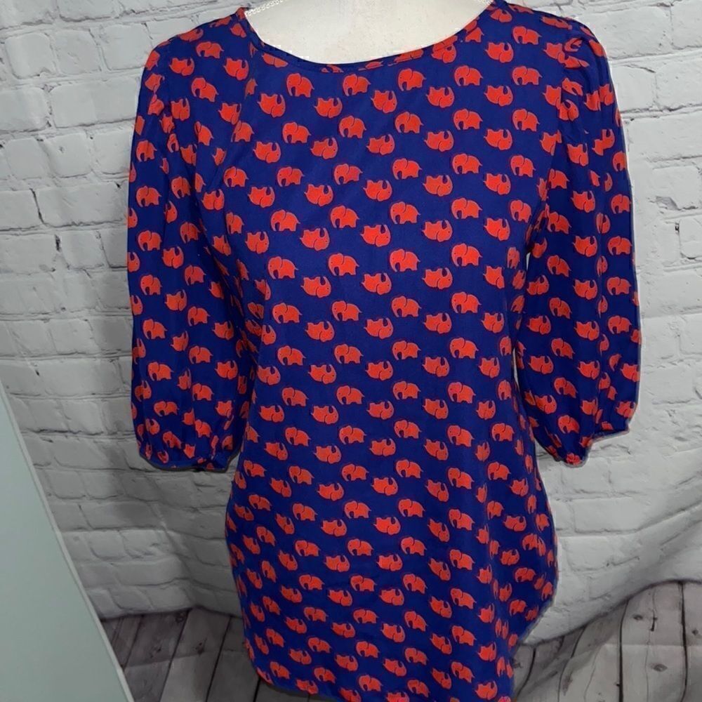 Everly elephant Blouse - S
